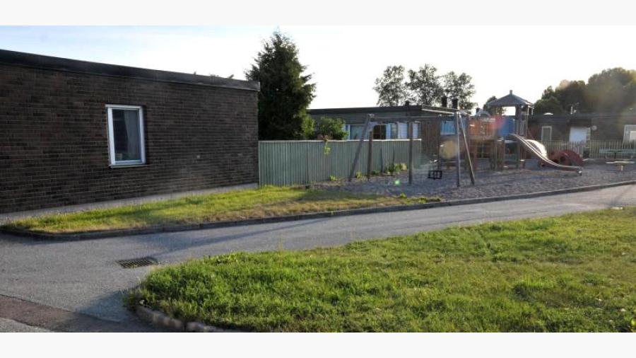 Lekplatsen på Vallmostigen