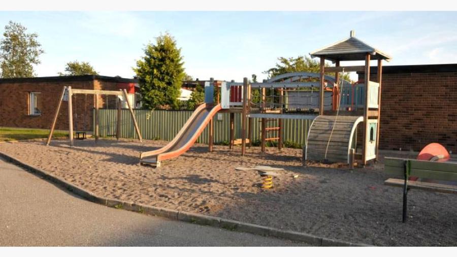 Lekplatsen på Vallmostigen